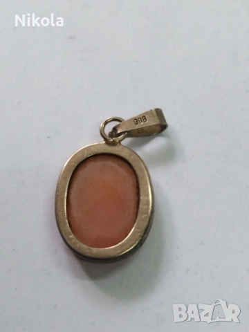 Сребърен антикварен медальон камея , снимка 4 - Антикварни и старинни предмети - 51856900