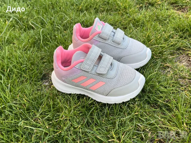 Детски маратонки Adidas Tensaur Run 2.0 CF Grey/Pink - розиво/сиви, снимка 4 - Детски маратонки - 49426117