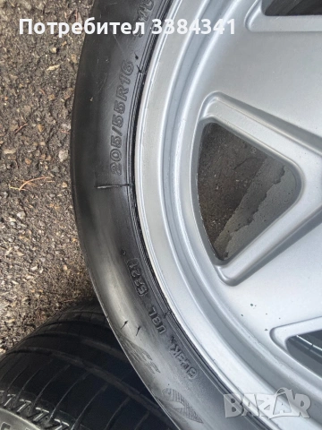 Джанти с гуми r16, снимка 3 - Гуми и джанти - 53505412