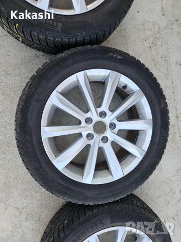 17 5x112 оригинални лети джанти VW Audi Seat Skoda, снимка 4 - Гуми и джанти - 46289922