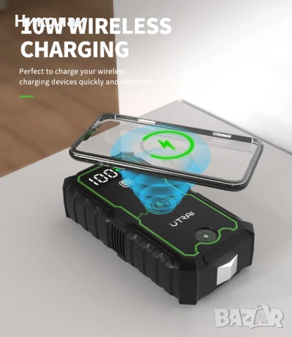 Мощен Бустер джъмп стартер 4000 ампера, снимка 10 - Други инструменти - 53572205