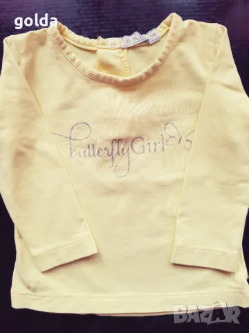 Бебешка блузка butterfly girl 