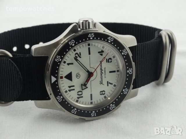  ВОСТОК КОМАНДИРСКИЕ АВТОМАТИЧЕН- FULL LUME ref: 18028А, снимка 7 - Мъжки - 52326965