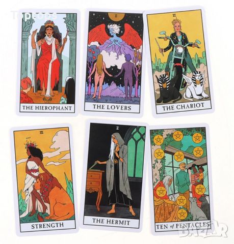 Таро: Silver Witchcraft Tarot & Modern Witch Tarot & Teen Witch Tarot, снимка 5 - Карти за игра - 32557149