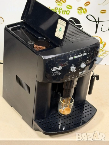 Кафемашина кафе автомат delonghi caffe cortina с гаранция, снимка 9 - Кафемашини - 53080820