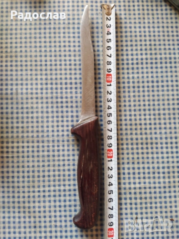 стар касапски нож, снимка 6 - Прибори за хранене, готвене и сервиране - 53992782