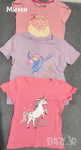 Голям летен лот от тениски за момиче на 7/8г., снимка 6 - Детски комплекти - 53993706