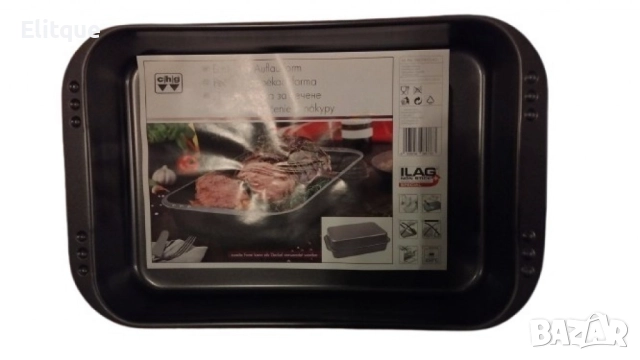 Дълбока тава за печене с незалепващо покритие, снимка 4 - Други - 52693831