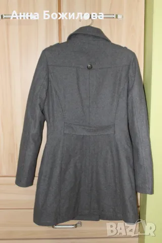 Дамско зимно сиво палто ORSAY + ПОДАРЪК | Women's gray winter coat ORSAY + A GIFT, снимка 2 - Палта, манта - 48304345