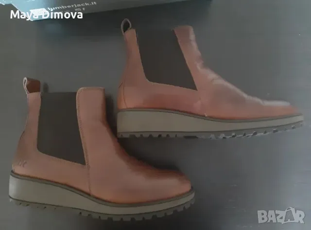 Lumberjack Кожени боти Luna, снимка 5 - Дамски боти - 50257425