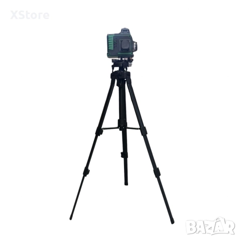 4D Лазерен Нивелир с 16 Линии (Четири Точков), Самонивелиращ се, със Зелен Лазер с тринога, снимка 10 - Други инструменти - 52568663