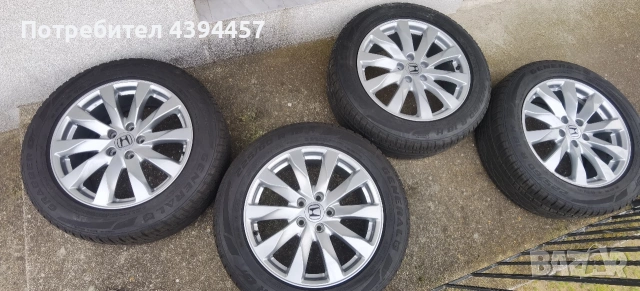 Оригинални джанти с гуми 5x114.3 18 за Honda cr - v, снимка 5 - Гуми и джанти - 53716966