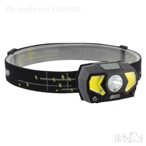 Челник фенер за глава със сензор за движение KX-201 10w USB зареждане, снимка 6 - Къмпинг осветление - 46383831