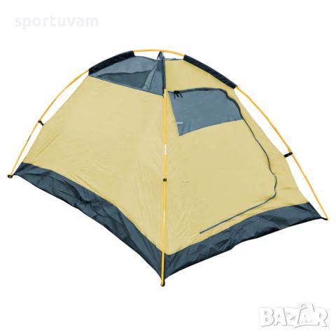 Двуместна Палатка 600104 Зелен: Компактна и Лека Защита За Вашите Приключения, снимка 3 - Палатки - 45553690