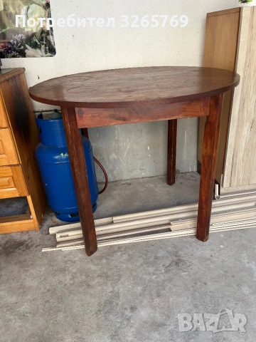 Кръгла маса разстегателна, снимка 3 - Маси - 53987889