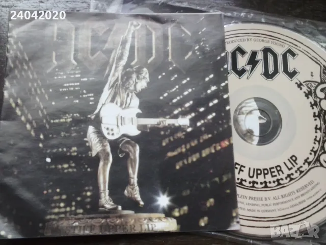 AC/DC – Stiff Upper Lip матричен диск, снимка 1 - CD дискове - 47175569