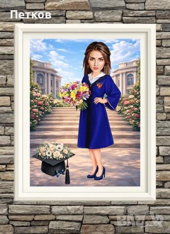 Дигитална карикатура - шарж по снимка - подарък за рожден ден, юбилей, сватба,бал или друг повод, снимка 4 - Картини - 53117250