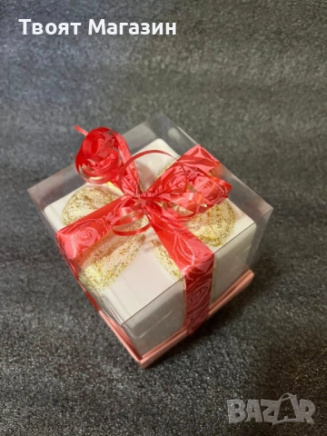 Ръчно изработен подарък за 8-ми март | Соева свещ в гипсово-керамична форма