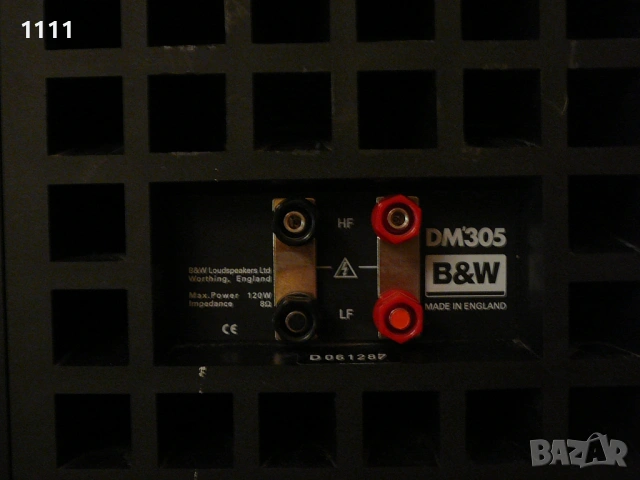 B&W DM 305, снимка 9 - Ресийвъри, усилватели, смесителни пултове - 53632881
