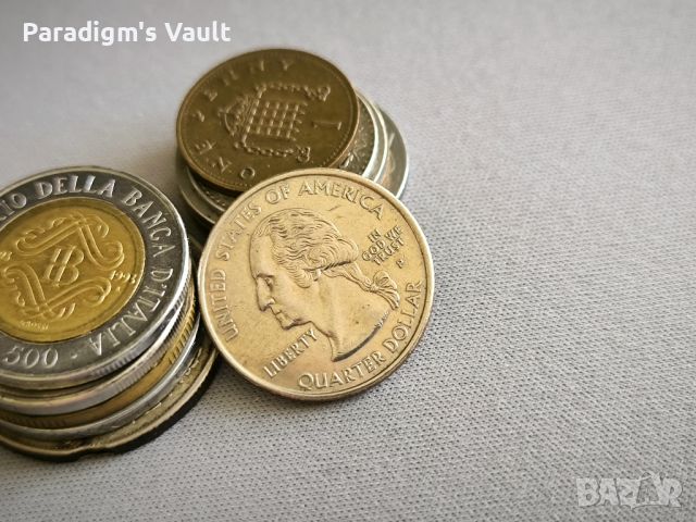Монета - САЩ - 1/4 долар (Върмонт) | 2001г., снимка 2 - Нумизматика и бонистика - 45384080