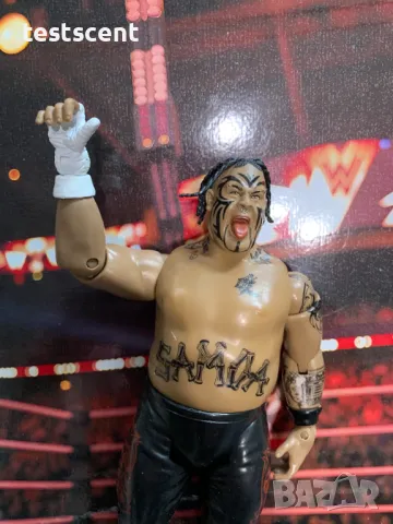 Екшън фигура WWE Umaga Умага Ruthless Aggression Basic Series Умага Самоа Samoa jakks 2005 , снимка 6 - Колекции - 49511935