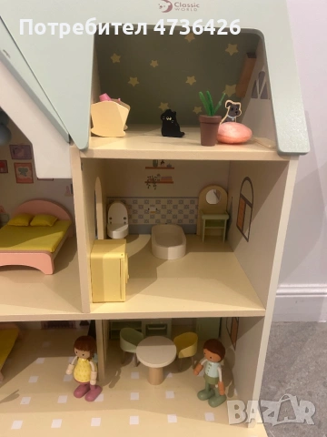 Дървена къщичка за 3-4г, снимка 5 - Образователни игри - 53932866