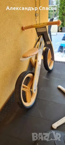 Баланс колело дървено, снимка 2 - Детски велосипеди, триколки и коли - 54286574