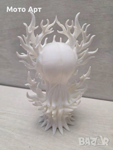 Демонска Дяволска Глава Фигура Демон Дявол Diablo 3D 3Д Принт за Оцветяване Оригинален Подарък, снимка 3 - Декорация за дома - 54167039