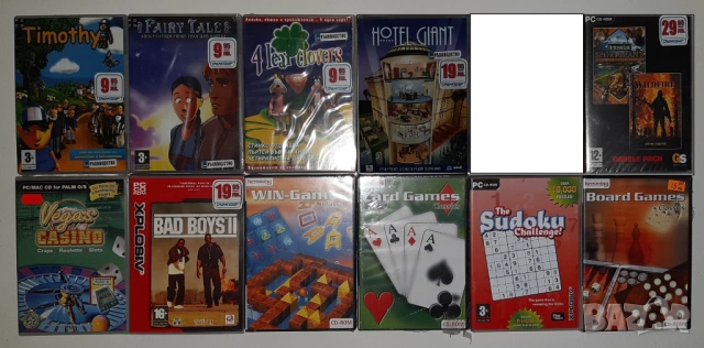 Игри за компютър, PC games, Оригинални игри за PC DVD/CD от 1 до 5 €, снимка 5 - Игри за PC - 32796102