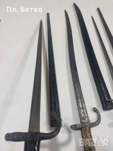 Стар щик, бойонет, снимка 5 - Антикварни и старинни предмети - 54017504