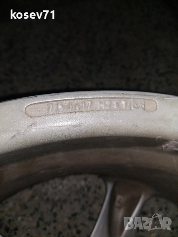 Джанти ANTERA 17" 5x112, снимка 8 - Гуми и джанти - 51589857