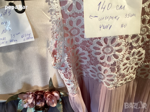 Рокли маркови  официални 140 ръст от 29 до 20 лева, снимка 5 - Детски рокли и поли - 51942266