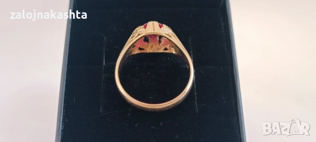 Нов Златен пръстен -3,95гр/14кр, снимка 6 - Пръстени - 53161425