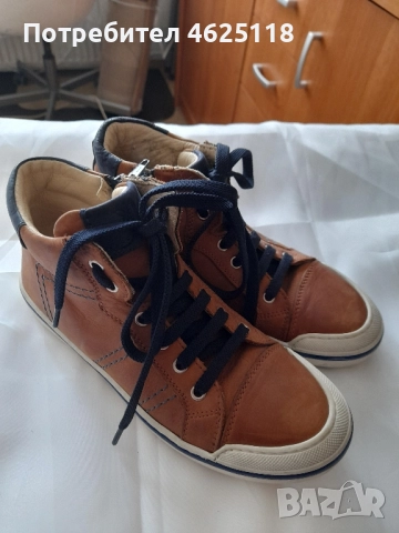 Д. Боти естествена кожа н.35, снимка 2 - Детски боти и ботуши - 52081462