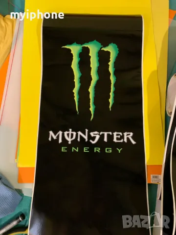  Голяма Лепенка Стикер на Monster Energy размер 38х171 см., снимка 1 - Други - 48313476