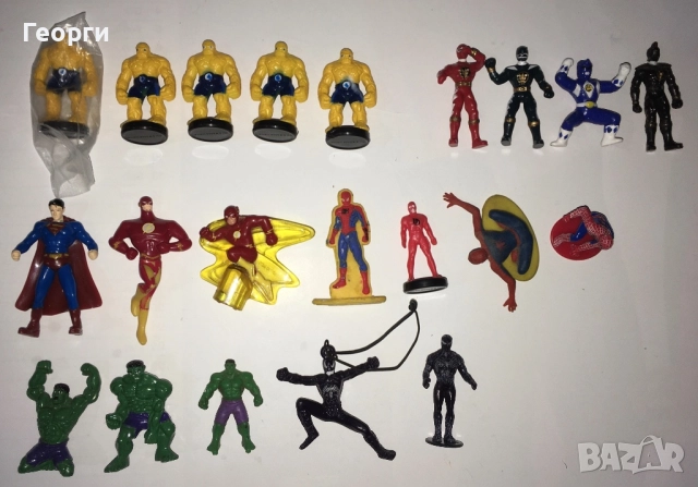 Герои от анимации: Marvel, DC, Power Rangers, DBZ, Looney Tunes, Cartoon Network, Spiderman, LOTR..., снимка 2 - Фигурки - 52642637