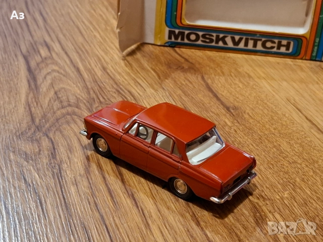 Руски модел Москвич 408 А1 1:43 Сделано в СССР стара играчка USSR, снимка 5 - Колекции - 53224090