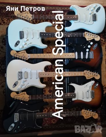 Fender American Stratocaster китара Фендер, снимка 14 - Китари - 22236409