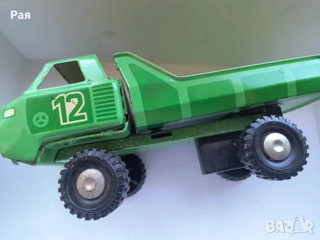 Тенекиен/метален камион играчка Урал номер 12 , снимка 5 - Колекции - 49968461