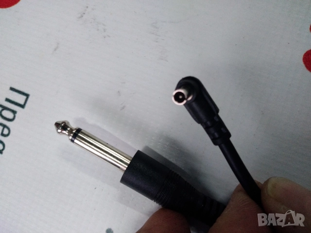 Кабел за фото-светкавица с 6.35 мм жак 5 метра, снимка 2 - Друга електроника - 52463968