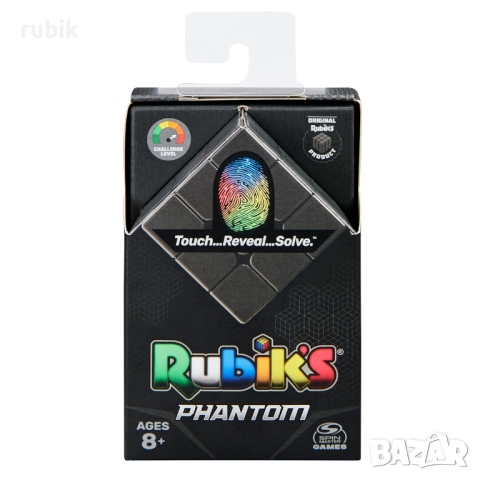 Оригинален куб на Рубик 3x3x3 Rubik's Phantom Cube, снимка 8 - Игри и пъзели - 44996864