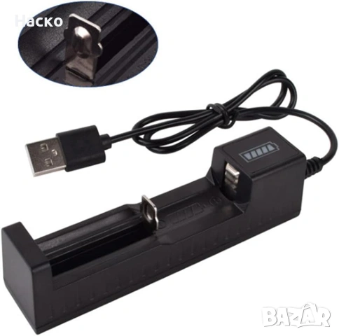 Универсално USB зарядно за Li-ion батерии 3.7V, снимка 4 - Друга електроника - 53465348