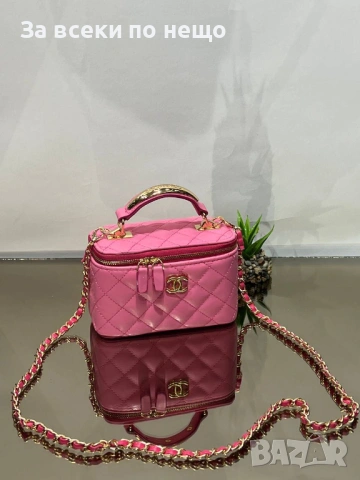 Chanel Дамска Чанта Тип Куфар - Различни Цветове Код SK1058, снимка 9 - Чанти - 53790851