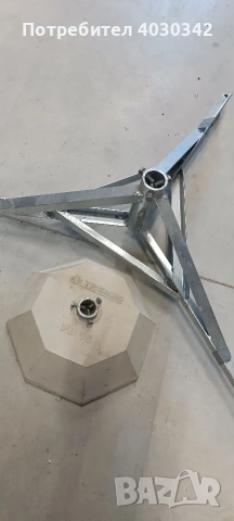 Стойка тринога за мачта за мълниезащита ф16-40