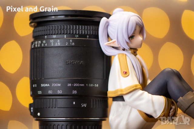 Sigma AF 28-200mm f3.8-5.6 EF обектив Канон, снимка 3 - Обективи и филтри - 53567259