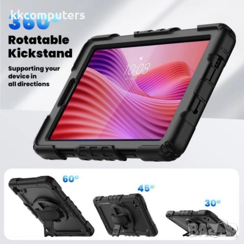 Удароустойчив силиконов калъф със задна част от PC и Лента през рамо за ZTE nubia Flip2 / Lenovo Tab, снимка 15 - Калъфи, кейсове - 51973875