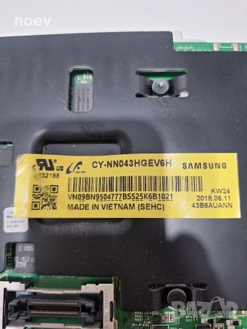 Main Board BN9646782A от Samsung UE43NU7092U BOE!, снимка 2 - Части и Платки - 54007716