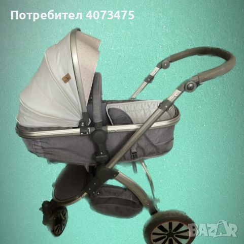 Комбинирана бебешка количка Lorelli, снимка 4 - Детски колички - 45386278