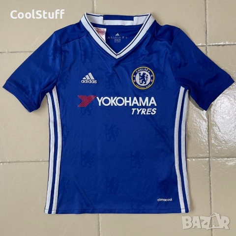 Детска Футболна Тениска Chelsea Adidas Climacool 2016/17 Размер 9-10 г
