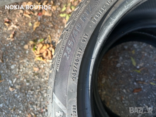 2бр. Летни гуми 245/40 r17, снимка 11 - Гуми и джанти - 52124979